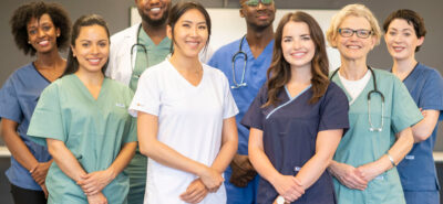 a group of nurses in a hospital in Canada