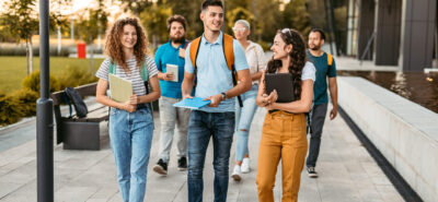 a group of international students in Canada