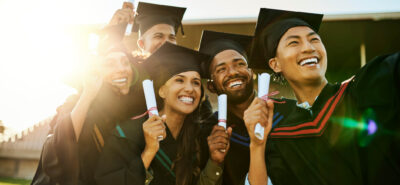 a group of students