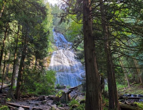 waterfall in British Columbia, Canada