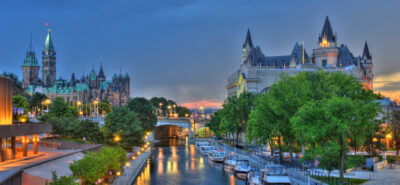 Rideau Canal a UNESCO world heritage site, living in Ottawa