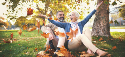 happy couple living in Canada